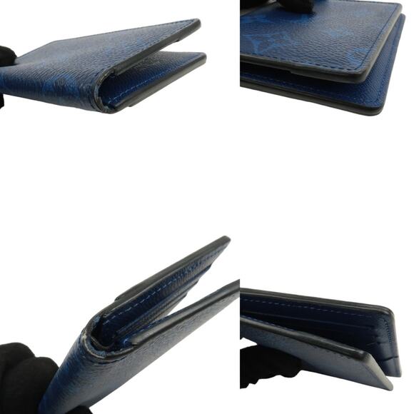 💎✨BEAUTIFUL✨💎Authentic Louis Vuitton Taiga Rama Organizer Depoche Card Case - Picture 15 of 15